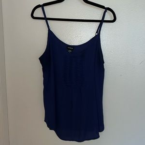 TORRID Sophie Chiffon Swing Cami BLUE Size 0